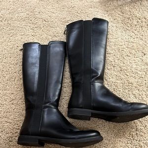 steve madden tall black boots